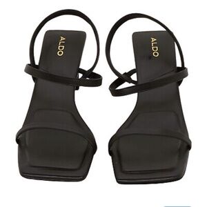 Aldo strappy kitten heel